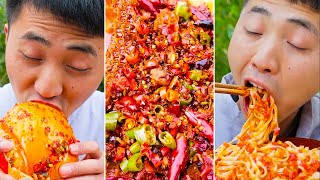 ASMR Mukbang | Chinese Spicy Food Challenge 🌶🌶🌶 Tik Tok China #6