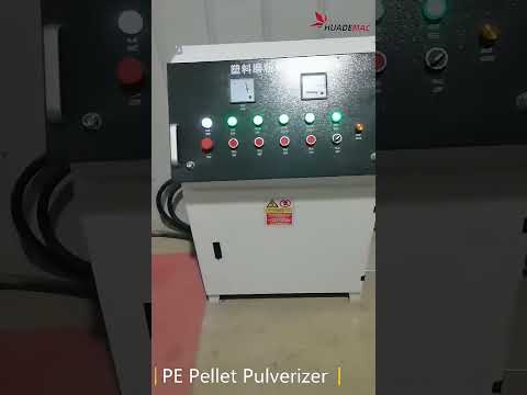 PE PP PVC Plastic Pulverizer Machine video thumbnail