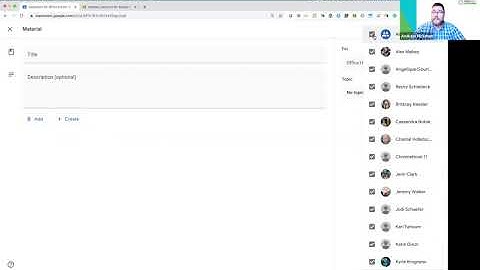 LMS 101 - Google Classroom: Adding Materials