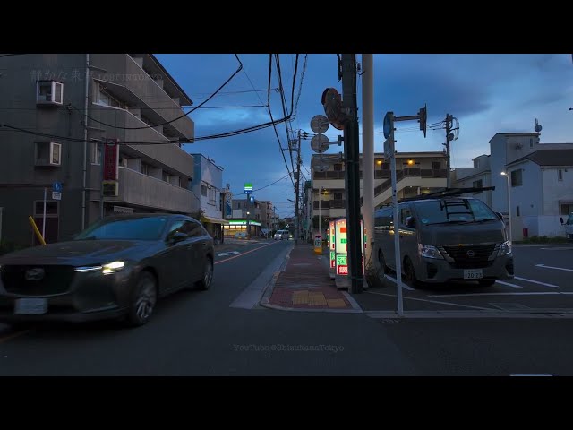 JAPAN 🇯🇵 So Chill! Take a walk in Tokyo from dusk into the blue
