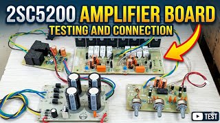 400 Watt Stereo 2SC5200 Amplifier Board Testing 🔥 Full Connection &amp; Sound Test | #2sc5200 #amplifier