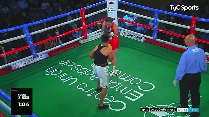 Ailen Agrobert vs. Gisela valos - Boxeo de Primera...
