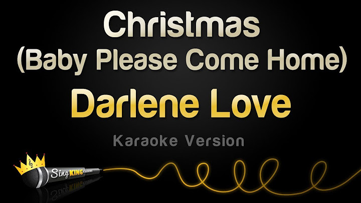Christmas (Baby Please Come Home) Instrumental version - Instrumental performance video thumbnail