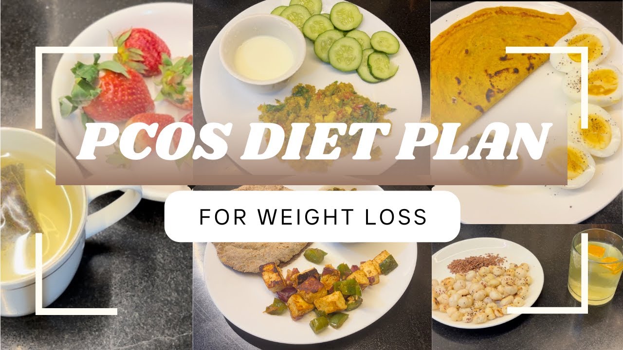 PCOS Diet Plan For Weight Loss | High Protein Diet Plan Under 1200 kcal | PCOS Meal Ideas |Diet Vlog