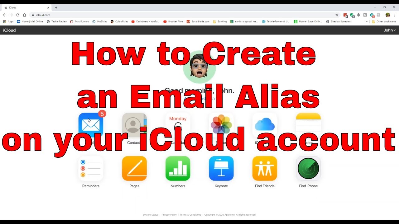 How to Use iCloud Email Address Aliases