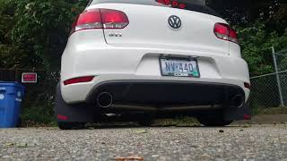 Mk6 Gti W Apr 3 Downpipe And Cobb Tuning 3 Catback