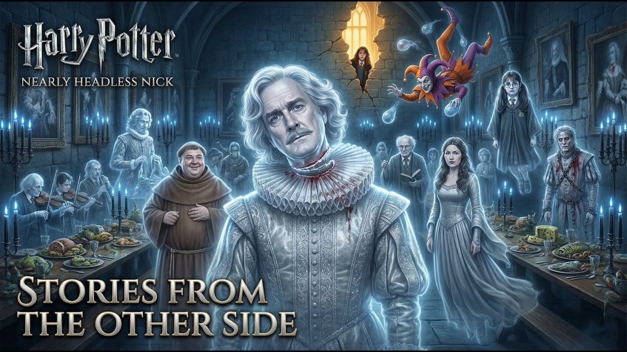 THE SECRET LIVES OF HOGWARTS GHOSTS | HAUNTED STORIES – HARRY POTTER BEDTIME STORY