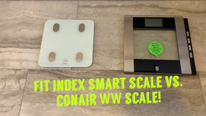 Conair Ww67y Weight Watchers Glass Body Analysis Scale 