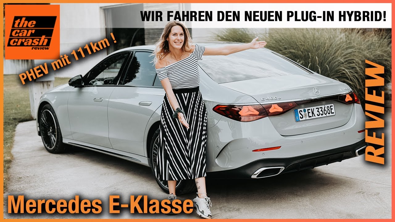 Mercedes E-Klasse im Test (2023) Wir fahren den NEUEN Plug-In Hybrid!  Fahrbericht, Review