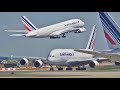 110 planes in 70min ! Paris CDG 🇫🇷 Close up Plane Spotting watching airplane, Heavy landing