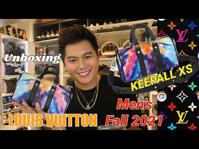 LOUIS VUITTON, KEEPALL XS, Fall 2021 Capsule, SUNSET COLLECTION, UNBOXING