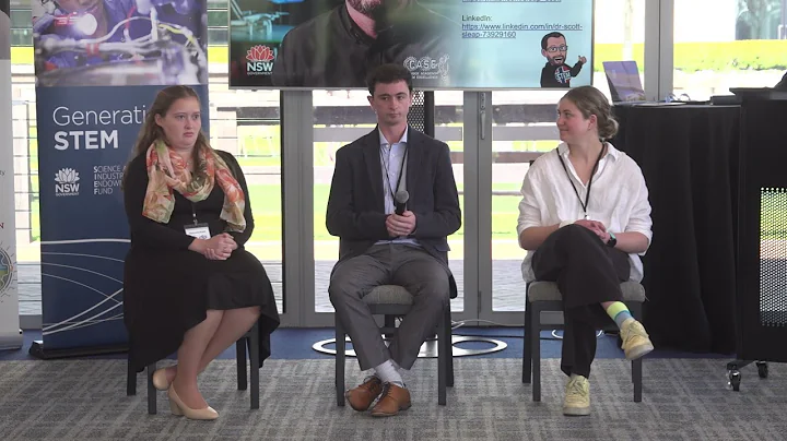 Student Panel chaired by Annie Martin