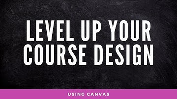 Instructional Design in Canvas