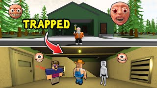 Trapping People In The BASEMENT In Roblox GEF