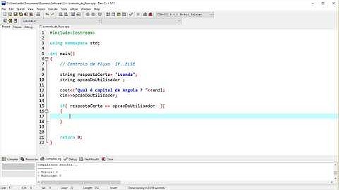 15-Controlo de fluxo if..else || C++ Moderno Para Iniciantes