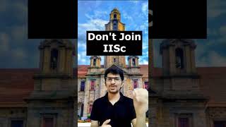Don't join IISc if you wants placement | shocking reality of IISc placement