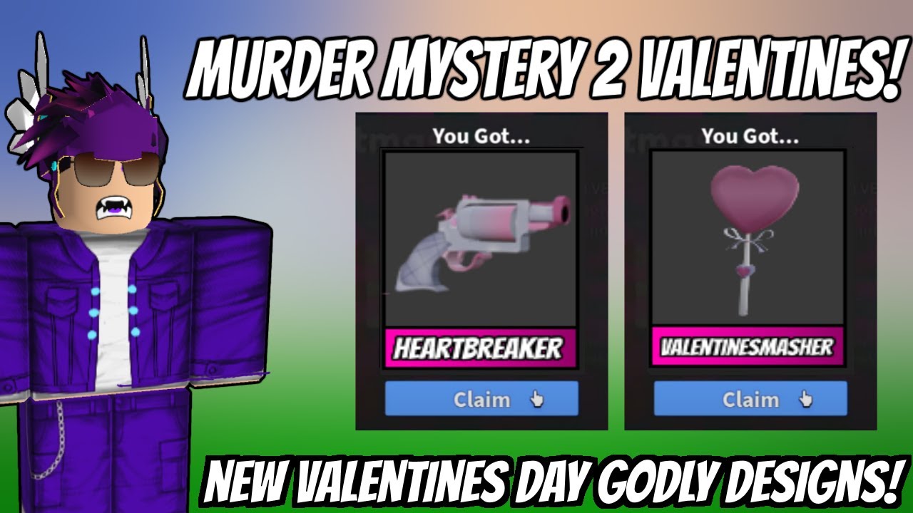 MM2 *NEW* GODLYS & MORE VALUES! Supreme Values Murder Mystery 2 Valentines  Update 2023 