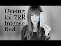 Dyeing for Ion Color Brilliance 7RR Intense Red!