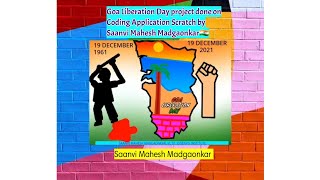 Goa Liberation Day project done on Coding Application Scratch by Saanvi Mahesh Madgaonkar🇮🇳 screenshot 1