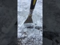氷割り　グラスファイバー柄　使ってみた　１