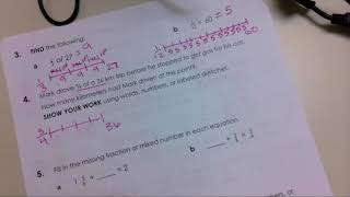 Unit 2 Study Guide question 4 Number Lines