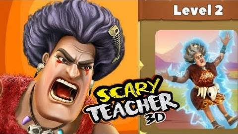 Scary Teacher Stone Age [Level 2] New Update - Gameplay - Walkthrough [Android - ios]