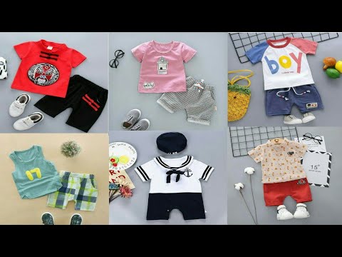Newborn baby boy Summer dresses // Latest summer dresses for kids ...
