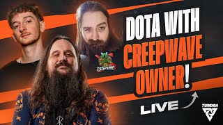 Playing Dota With Creepwave Owner & Tundra Team Manager! screenshot 4