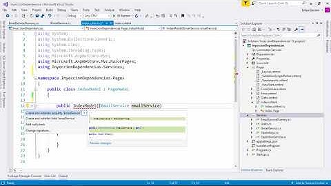 8- Inyección de Dependencias - Grafos - Inversión de Controles | Programando en ASP.NET Core 2