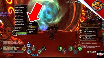 World of Warcraft (WoW) - How to Change Dungeon and Raid Difficulty | BronkoGameGuides