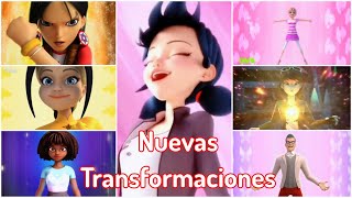 Parodia de Todas las Nuevas Transformaciones de Miraculous Ladybug Temporada 1,2,3 y 4
