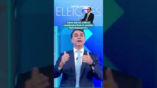 VEJA AS CONSIDERAÇÕES FINAIS DE FLÁVIO BOLSONARO NO DEBATE DA GLOBO