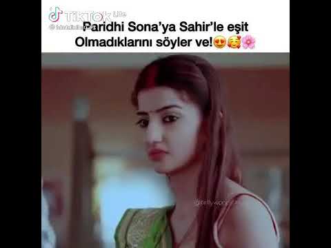 Paridhi Sona'ya Sahir'le Eşit Olmadıklarını Söyler Ve!😍