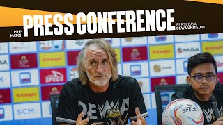 PRESS CONFERENCE BRI LIGA 1 MATCHDAY 31 | PERSEBAYA VS DEWA UNITED FC