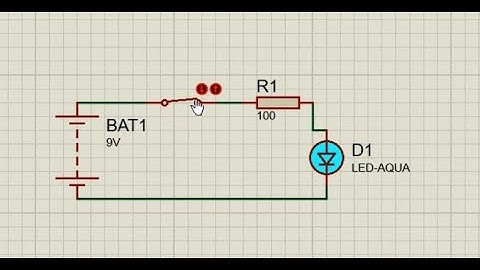 Proteus Simulation Tutorial 1- LED Circuit Simulation