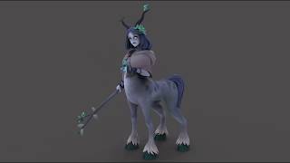 Female Centaur Color