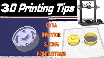 Slicing A 3D Model from CATIA or INVENTOR | The Basics And Some Tips For 3D Printing