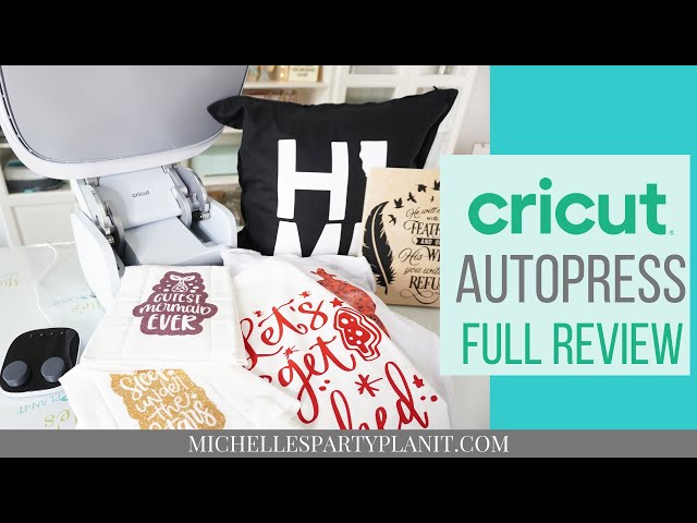 Cricut AutoPress Review, Videos