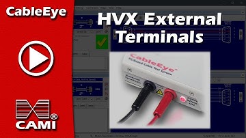 HVX External Terminals | Cable & Harness Testing | Continuity & HiPot | CableEye