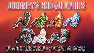 Thanks for watching! we will be doing a short showcase of all the
whips in terraria including the: leather whip, snapthorn, firecracker,
cool durend...