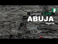 A drone Shot of the Largest Slum in Nigeria Capital City, Abuja