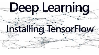 Famous Installing TensorFlow - Deep Learning with TensorFlow Profile