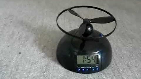 Flying Alarm Clock - Gets your butt out of bed!