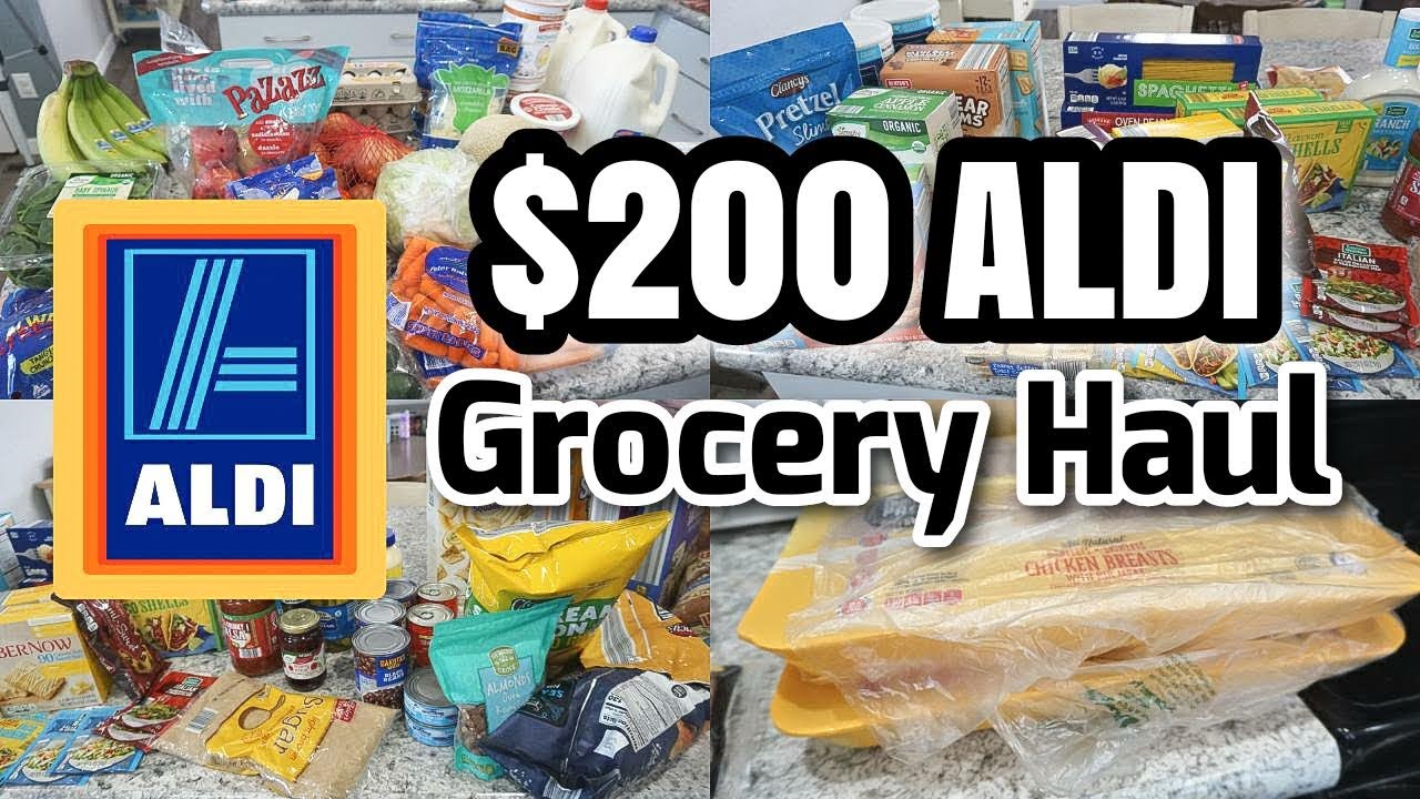Update STOCK UP ALDI GROCERY HAUL | FAMILY OF FOUR GROCERY HAUL | Katelyn's Kitchen