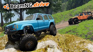 I BUILT MY DREAM JEEP THEN DESTROYED!! - BeamNG.drive MP