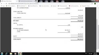 Webmax Tutorial - [BALANCE SHEET REPORT] screenshot 4