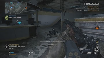 COD Ghosts: 3min KEM Strike w/Honey Badger/MTS Shotgun On Tremor!