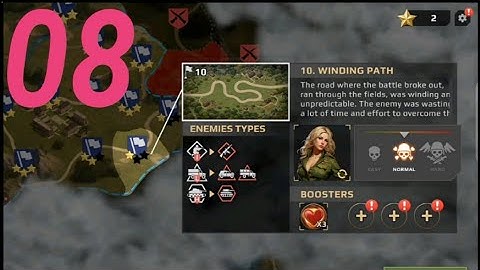 WWII Defence: RTS Army TD Game - Gameplay Walkthrough Part 8 - Level 10 ( Normal ) 