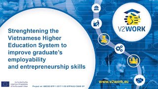 V2WORK Project Presentation - Employability and Entrepreneurship in Vietnam