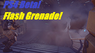 PS4 Closed Beta - Flash Grenade Kill! - PlanetSide 2